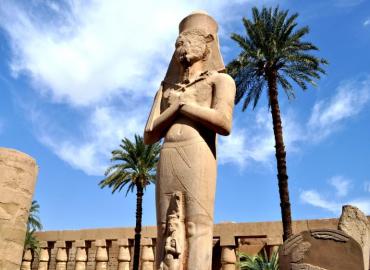 Les Pyramides et le Nil en dahabieh - Temple de Karnak